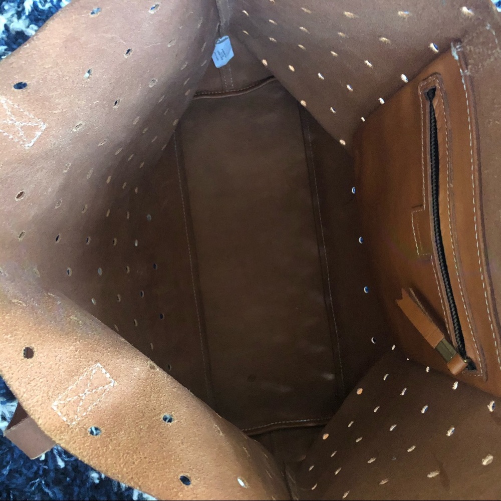 🚫SOLD🚫madewell • holepunch transport tote - Picture 7 of 8